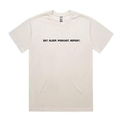 Eat Sleep Podcast Repeat - Logo T  Thumbnail
