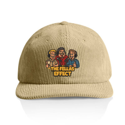 The Fellas Effect - Corduroy Cap w/ Logo  Thumbnail