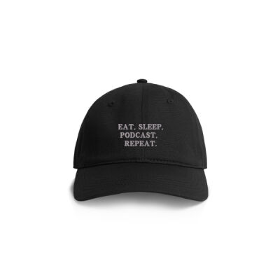 Eat Sleep Podcast Repeat - Dad Cap Thumbnail